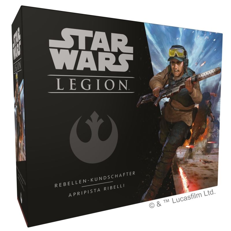 Star Wars: Legion - Rebellen Kundschafter verpackung vorderseite