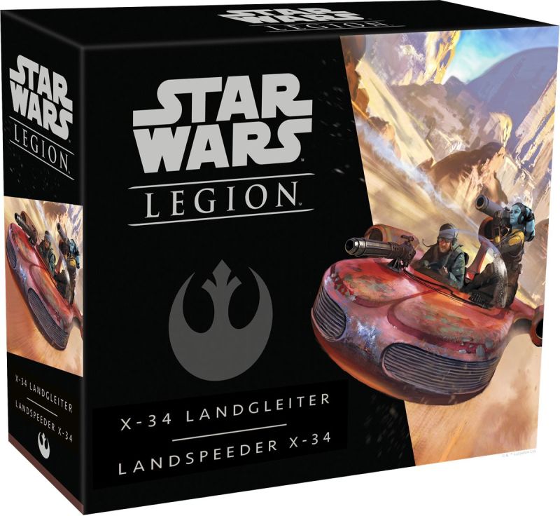 Star Wars: Legion - X-34 Landgleiter verpackung vorderseite