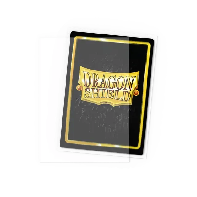Dragon Shield Dual Matte Sleeves: NonGlare Clear (100 Sleeves)