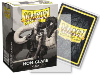 Dragon Shield Dual Matte Sleeves: NonGlare Clear (100...