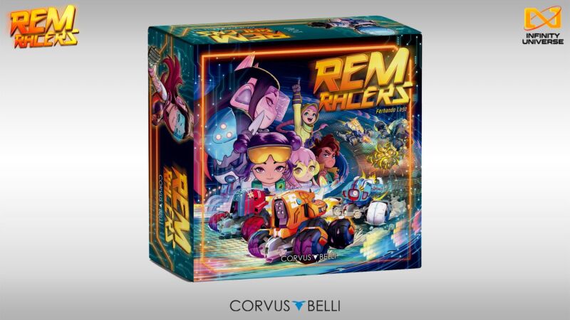 REM Racers (Englisch) Verpackung