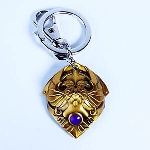 Warhammer 40K Metall-Schlüsselanhänger Custodian Shoulder Plate