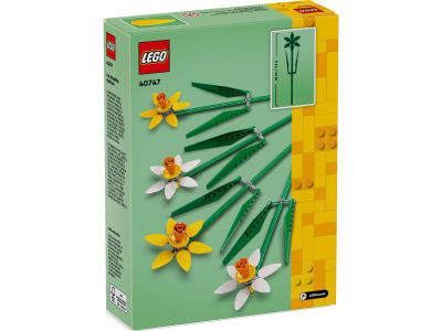 LEGO Creator - 40747 Narzissen Verpackung R&uuml;ckseite