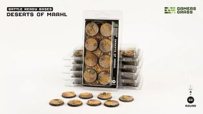 Deserts of Maahl Round 32mm (x8)