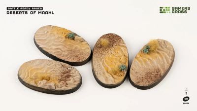 Deserts of Maahl Oval 60mm (x4)