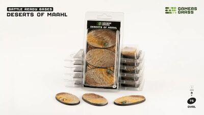 Deserts of Maahl Oval 75mm (x3)