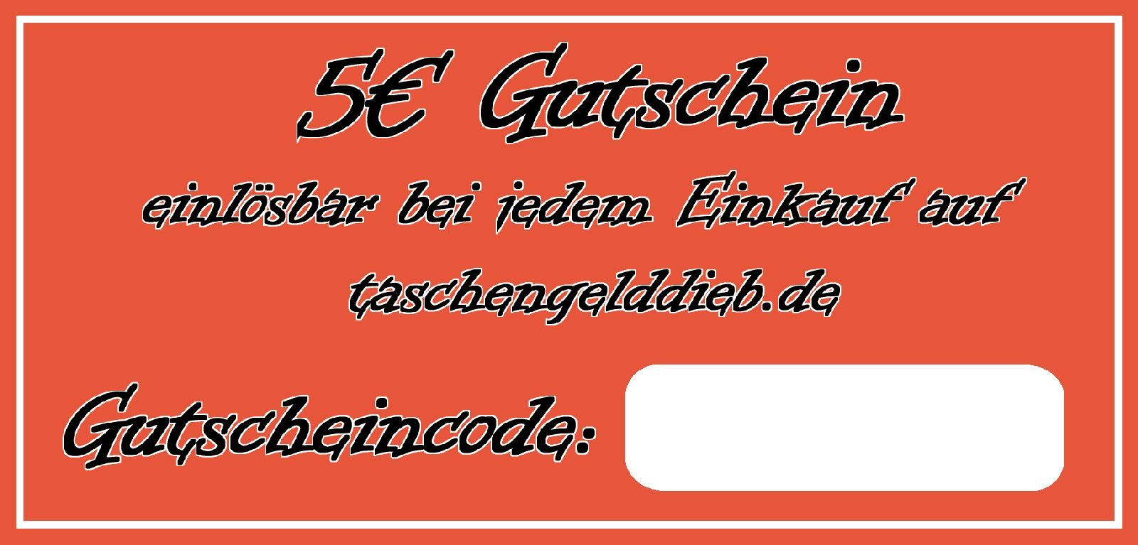 Gutschein 5 €