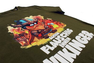 TGD-Shirt Au&szlig;en flauschig innen Wikinger