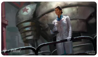 Fallout Playmat Dr. Madison Li