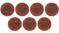 Warhammer 40k - Objective Markers (Brown)