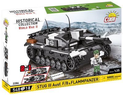COBI - 2286 Stug III Ausf F Flammpanzer Verpackung Front