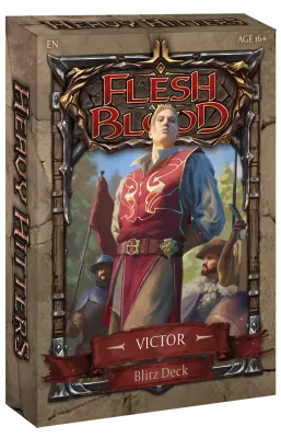Flesh & Blood TCG: Heavy Hitters Blitz Victor Deck...