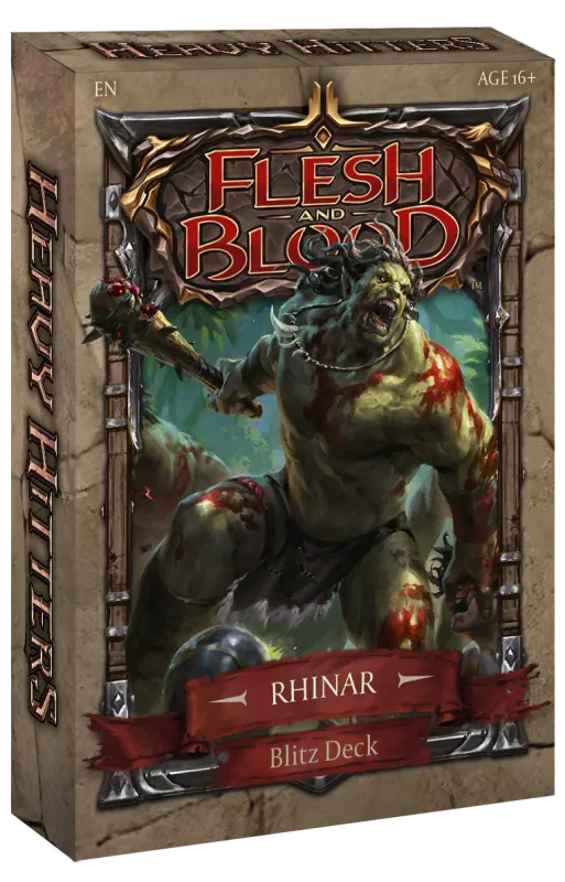 Flesh & Blood TCG: Heavy Hitters Blitz Rhinar Deck (Englisch)