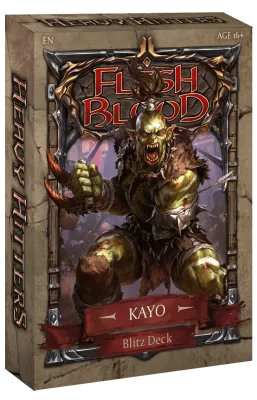 Flesh & Blood TCG: Heavy Hitters Blitz Kayo Deck...