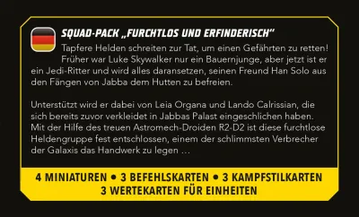 Star Wars: Shatterpoint &ndash; Fearless and Inventive Squad Pack Beschreibung