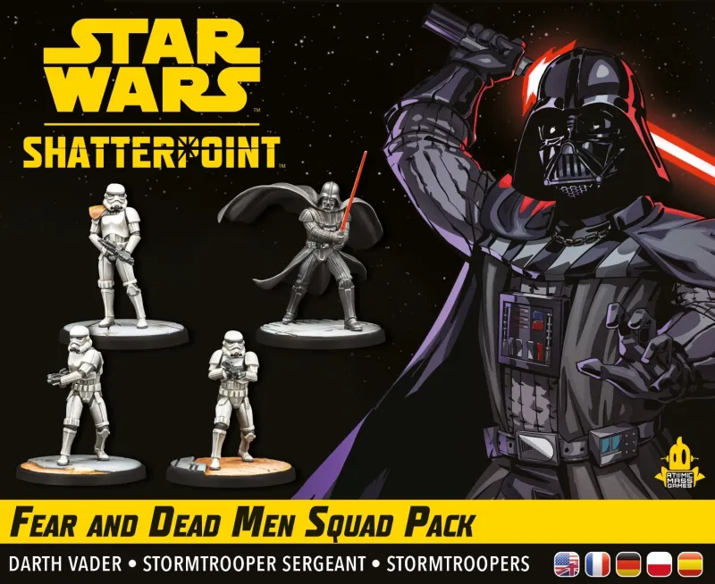 Star Wars: Shatterpoint – Fear and Dead Men Squad Pack Verpackung Vorderseite
