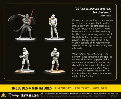 Star Wars: Shatterpoint &ndash; Fear and Dead Men Squad Pack Verpackung R&uuml;ckseite