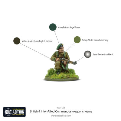 British &amp; Inter-Allied Commandos Weapons Teams