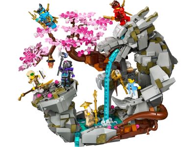LEGO NINJAGO - 71819 Drachenstein-Tempel Verpackung R&uuml;ckseite