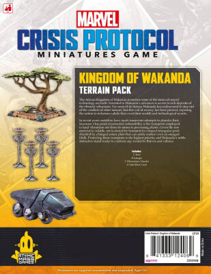 Marvel: Crisis Protocol &ndash; Gel&auml;ndeset: K&ouml;nigreich Wakanda