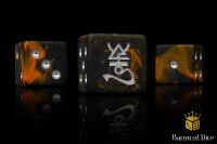 Dark Ones 16mm W&uuml;rfel - Eckig (25)