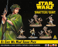 Star Wars: Shatterpoint &ndash; Ee Chee Wa Maa! Squad Pack Verpackung Vorderseite
