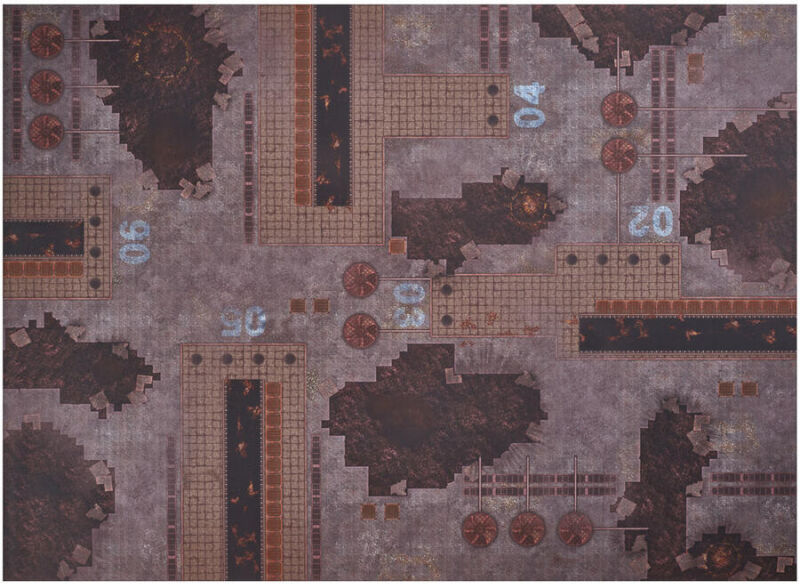 44x60 Imperial Refinery mit Tragetasche