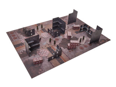 44x60 Imperial Refinery mit Tragetasche