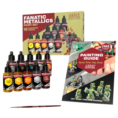 Warpaints Fanatic Metallics Paint Set (10x18ml)