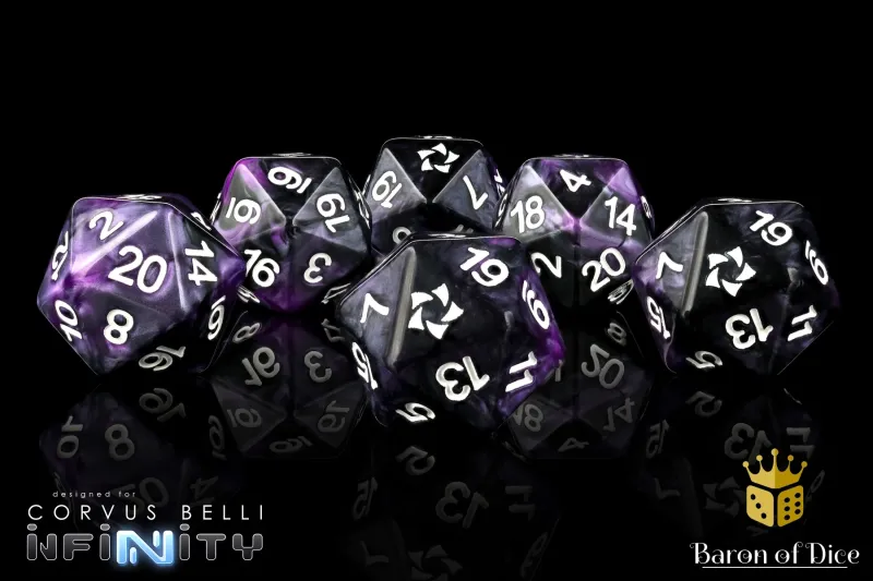 Infinity Combined Army 22mm Würfel (6)
