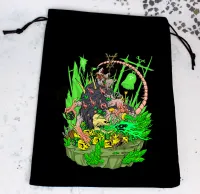 Premium Black Dice Bag: My My Cheese!