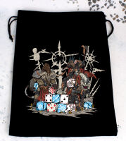 Premium Black Dice Bag: Chaos Consumed