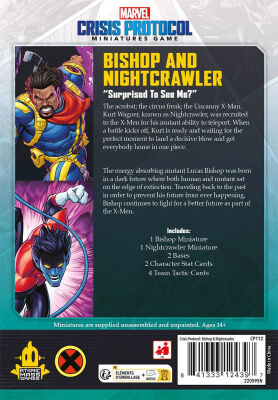 Marvel: Crisis Protocol - Bishop &amp; Nightcrawler