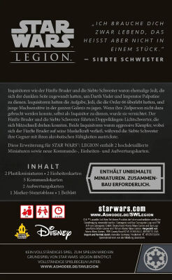 Star Wars: Legion &ndash; F&uuml;nfter Bruder &amp; Siebte Schwester