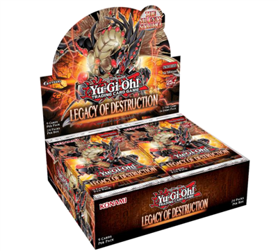 Yu-Gi-Oh Legacy Of Destruction Booster Display (Englisch)