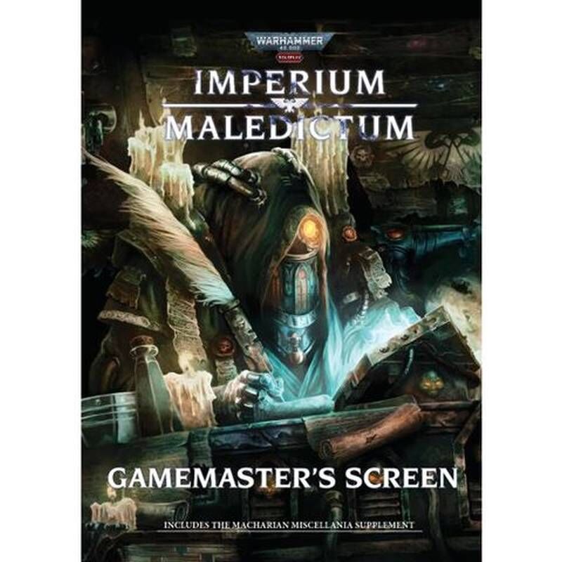WH40K: Roleplay: Imperium Maledictum Gamemasters Screen Cover