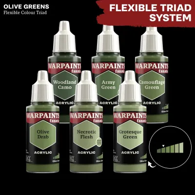 Warpaints Fanatic: Army Green (18ml)