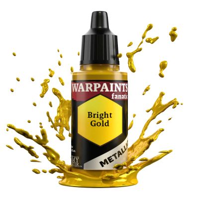 Warpaints Fanatic Metallic: Bright Gold (18ml)