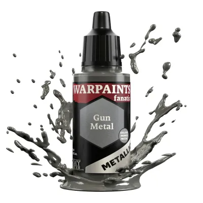 Warpaints Fanatic Metallic: Gun Metal (18ml)