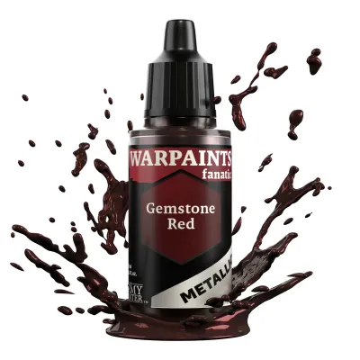 Warpaints Fanatic Metallic: Gemstone Red (18ml)