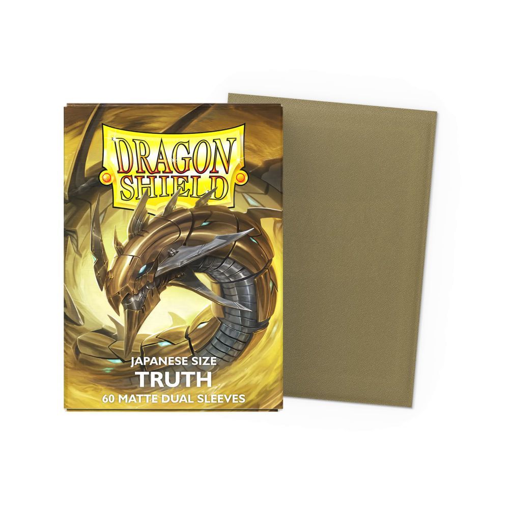 Dragon Shield Dual Matte Japanese Size Sleeves - Truth (60 Sleeves)