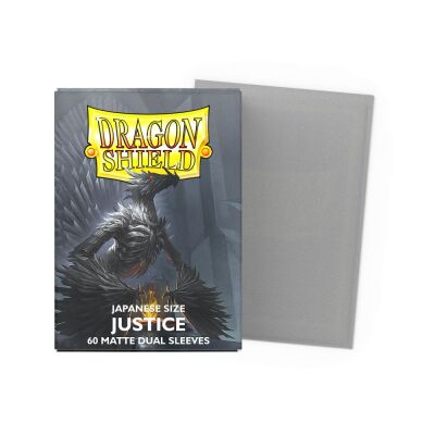 Dragon Shield Dual Matte Japanese Size Sleeves - Justice (60 Sleeves)