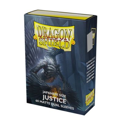 Dragon Shield Dual Matte Japanese Size Sleeves - Justice (60 Sleeves)
