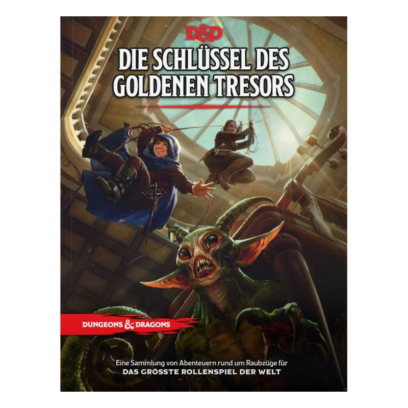 Dungeons & Dragons RPG Abenteuer Die Schlüssel des Goldenen Tresors (Deutsch) Vorderseite