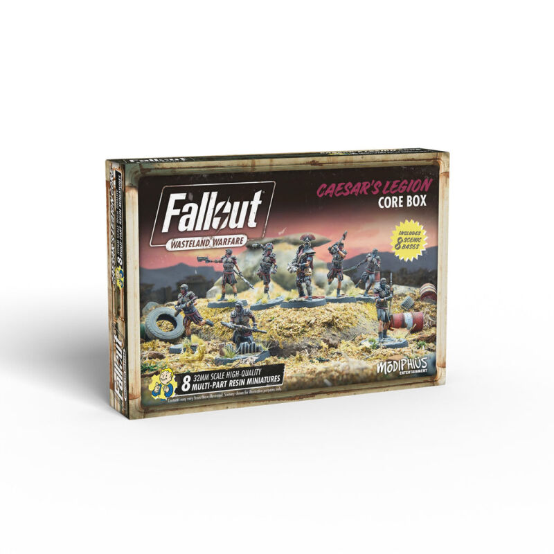 Fallout: Wasteland Warfare - Caesers Legion: Core Box Verpackung