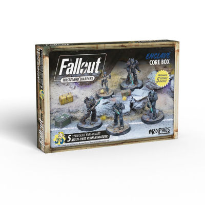 Fallout: Wasteland Warfare - Enclave: Core Box Verpackung