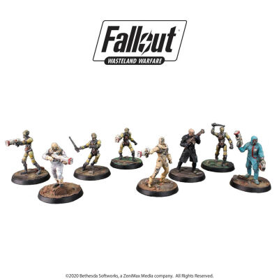 Fallout: Wasteland Warfare - Institute Core Box Inhalt