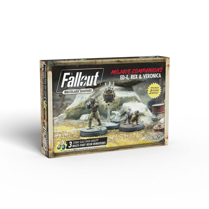 Fallout: Wasteland Warfare - Ed-E, Rex and Veronica Verpackung