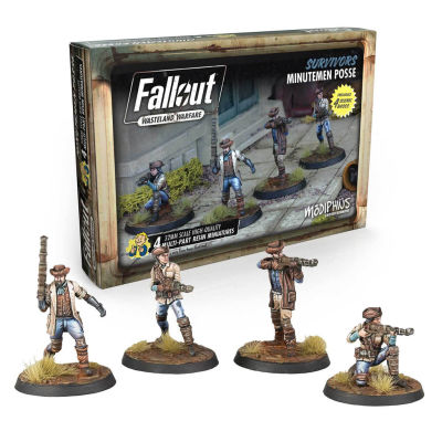 Fallout: Wasteland Warfare - Survivors: Minutemen Posse...