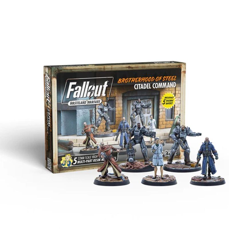Fallout: Wasteland Warfare - Brotherhood of Steel - Citadel Command Verpackung
